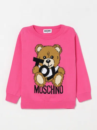 Moschino Sweater  Kids Color Azalea
