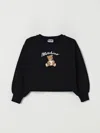 Moschino Teddy Bear-print Sweater In Black