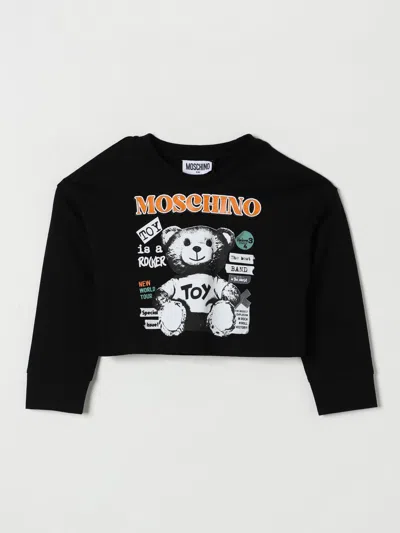 Moschino Sweater  Kids Color Black In Schwarz