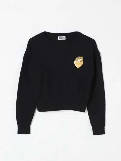 Moschino Sweater  Kids Color Black In Schwarz
