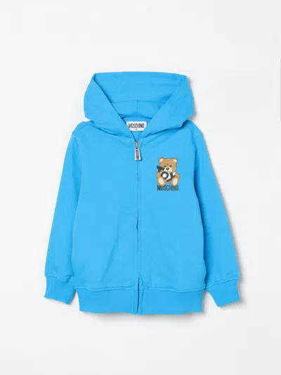 Moschino Sweater  Kids Color Blue