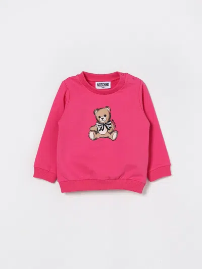 Moschino Babies' Sweater  Kids Color Fuchsia In Pink