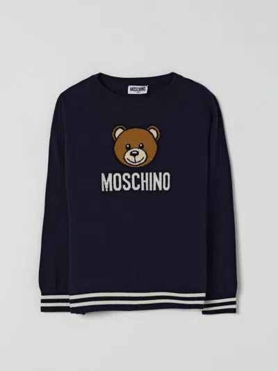 Moschino Sweater  Kids Color Navy In Blue