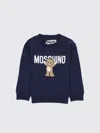 Moschino Babies' Sweater  Kids Color Navy In Blue