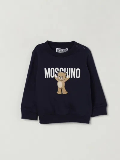 Moschino Babies' Sweater  Kids Color Navy In Blue