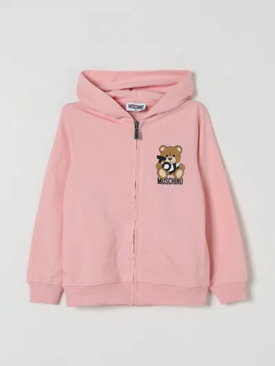 Moschino Sweater  Kids Color Pink