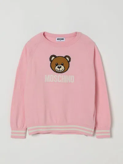 Moschino Sweater  Kids Color Pink