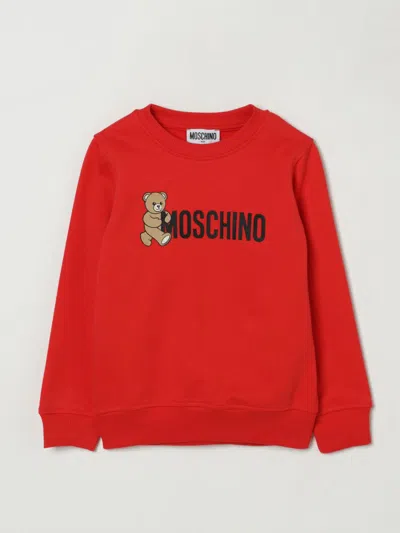MOSCHINO SWEATER MOSCHINO KIDS COLOR RED,436559014