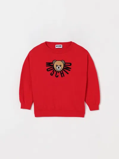 Moschino Sweater  Kids Color Red