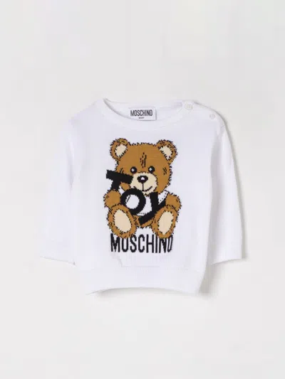 Moschino Sweater  Kids Color White