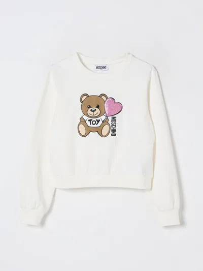 Moschino Sweater  Kids Color White