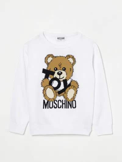 Moschino Sweater  Kids Color White
