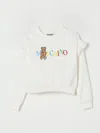 Moschino Sweater  Kids Color White In White