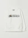 Moschino Logo-print Sweatshirt In White
