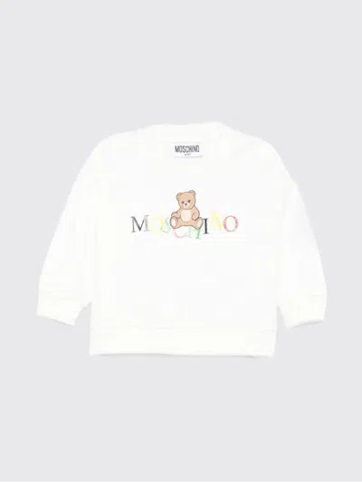 Moschino Babies' Sweater  Kids Color White