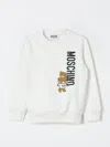 Moschino Teddy Bear-print Sweatshirt In White