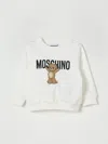 Moschino Babies' Sweater  Kids Color Yellow Cream In White