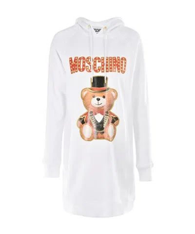 Moschino Sweater-style Dress In White