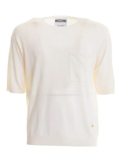 Moschino Sweater In White
