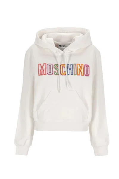 Moschino Sweaters In Neutral