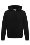 Moschino Logo-lettering Hoodie In Black