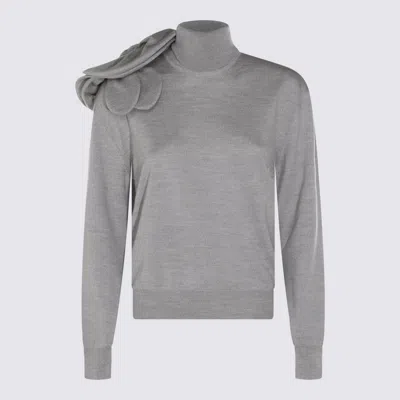 MOSCHINO SWEATERS BLACKS AND GREYS