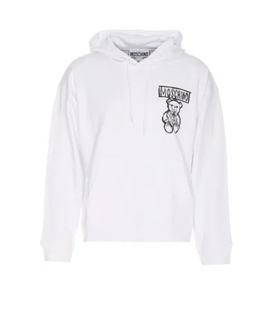 Moschino Sweaters In White