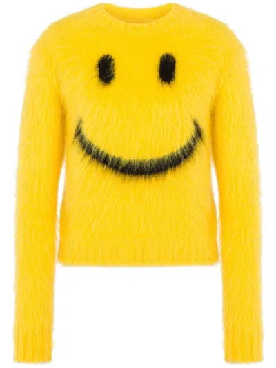 MOSCHINO MOSCHINO SWEATER WITH EMBROIDERY