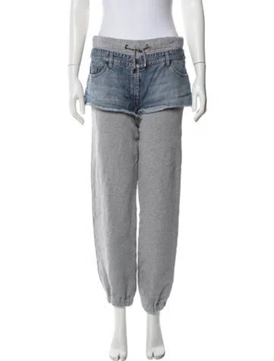 Pre-owned Moschino Sweatpants In Gray
