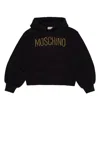 Moschino Sweatshirt Addition In Neroblack