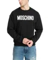 Moschino Institutional Sweatshirt In Black