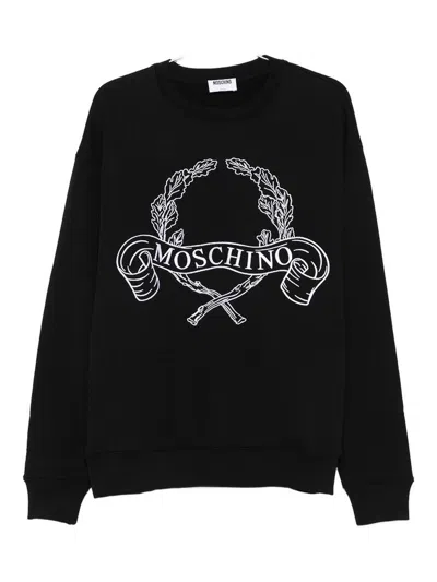 MOSCHINO SUDADERA - NEGRO