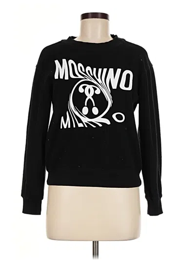 Pre-owned Moschino Sweatshirt In Black