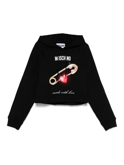 Moschino Sweatshirt In Black
