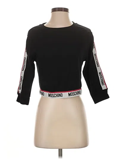 Pre-owned Moschino Sweatshirt In Black