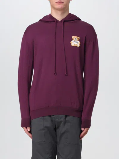 Moschino Pullover  Couture Herren Farbe Burgunderrot In Burgundy