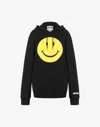 Moschino Sweatshirt In Organic Cotton Smiley® In Black