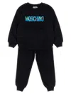 Moschino Logo-print Tracksuit In Black