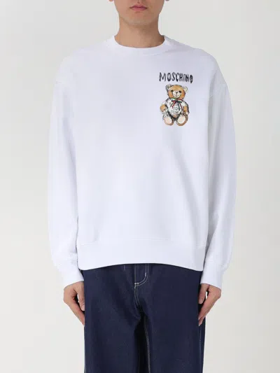 MOSCHINO SWEATSHIRT MOSCHINO COUTURE MEN COLOR WHITE,F18399001