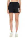 Moschino Sweatshirt Shorts In Black