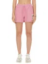 Moschino Sweatshirt Shorts In Pink