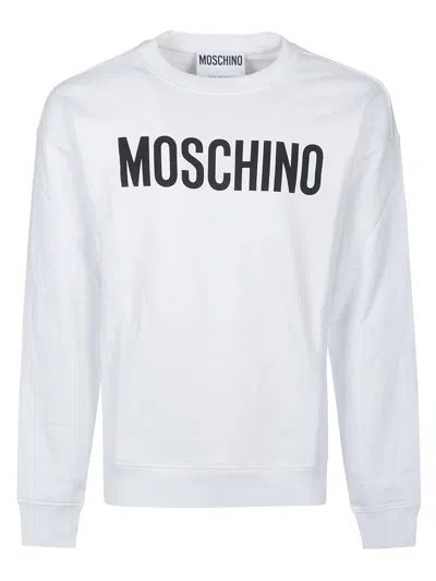 Moschino Sweatshirt In White