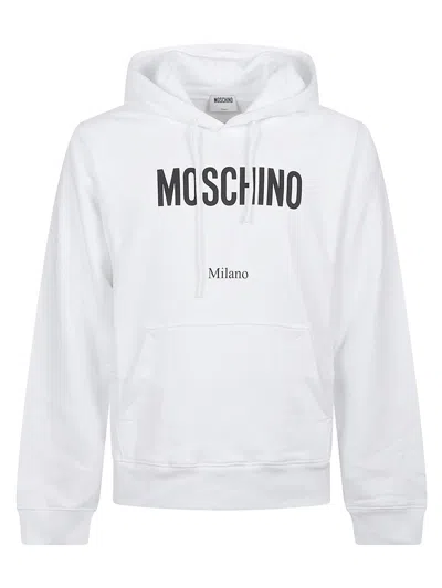 Moschino Sweatshirt In White