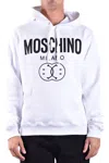 Moschino Smiling Face Hooded Sweater In White