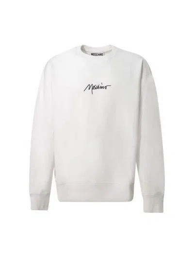 Moschino Sweatshirts In White