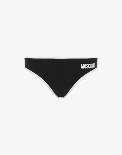 Moschino Swim Briefs Swim Where? In Black