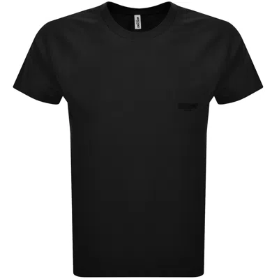 Moschino Swim Logo T Shirt Black