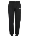 Moschino Swim Man Pants Black Size M Cotton, Elastane