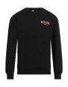Moschino Swim Man Sweatshirt Black Size L Cotton, Elastane In Black
