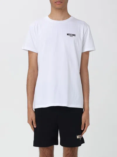 Moschino Swim T-shirt  Men Color White
